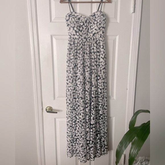 Betsey Johnson White and Navy Lace Dress Size 2 - Picture 1 of 4